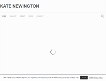 Tablet Screenshot of katenewington.com
